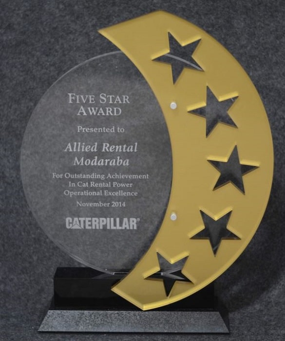 CATERPILLAR 5 START AWARD