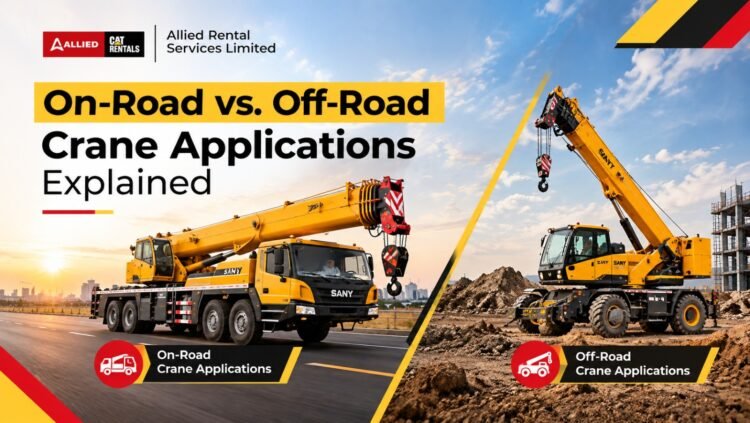 On-Road vs. Off-Road Crane Applications Explained