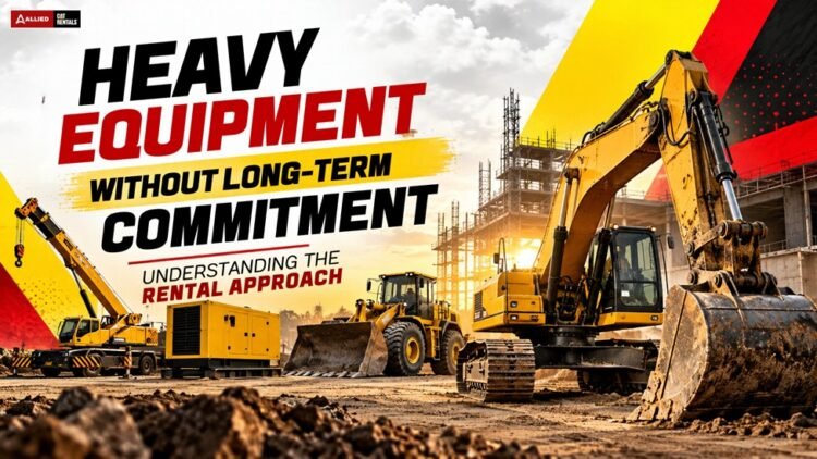 Heavy Equipment Without Long-Term Commitment: Understanding the Rental Approach